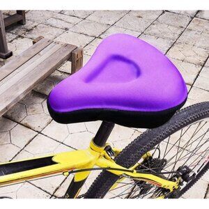 Bicycle Seat Cushion Cover With Memory Foam & Gel